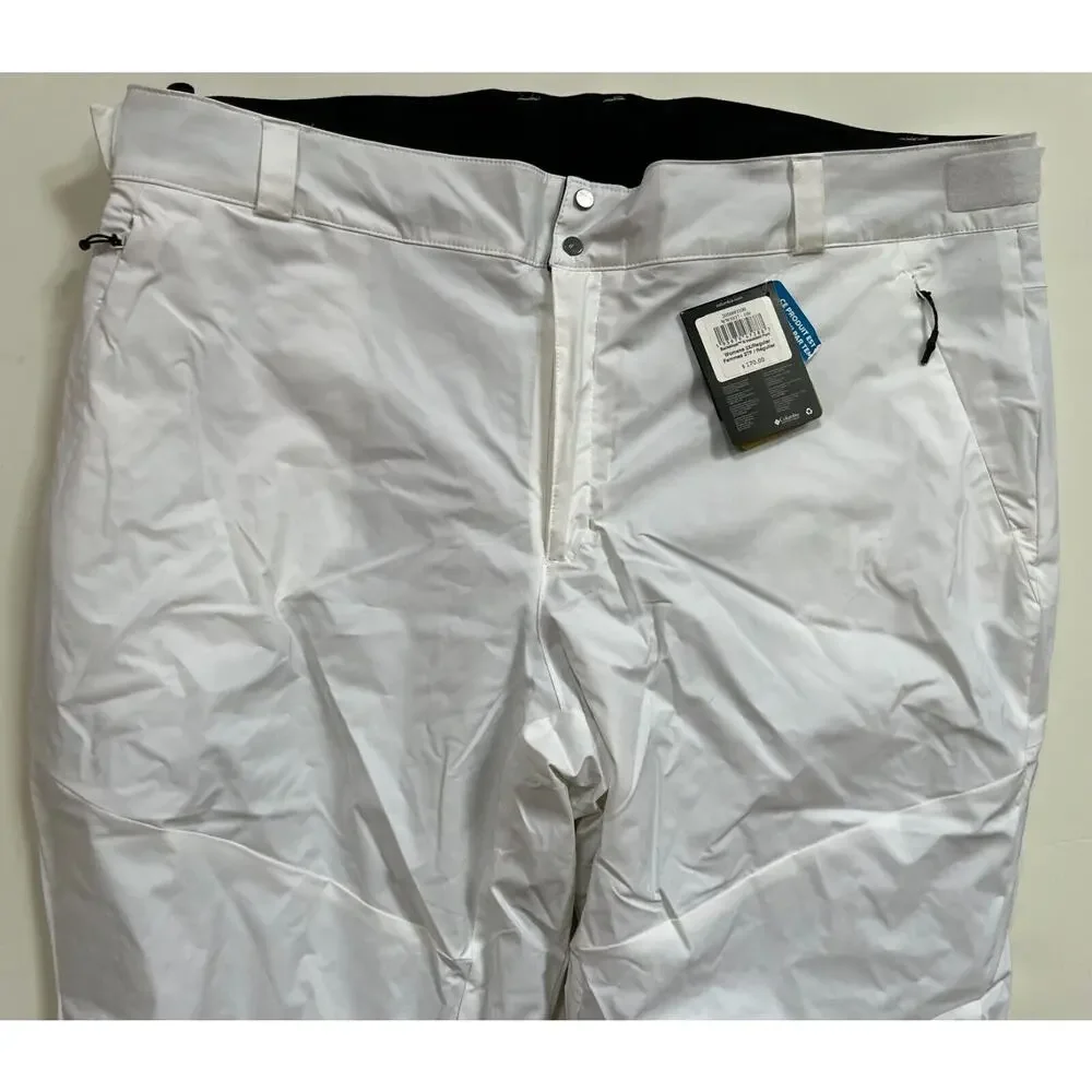 Columbia Titanium Snow Pants Backslope III Insulated Omni-Heat Women's 2X - Picture 7 of 12